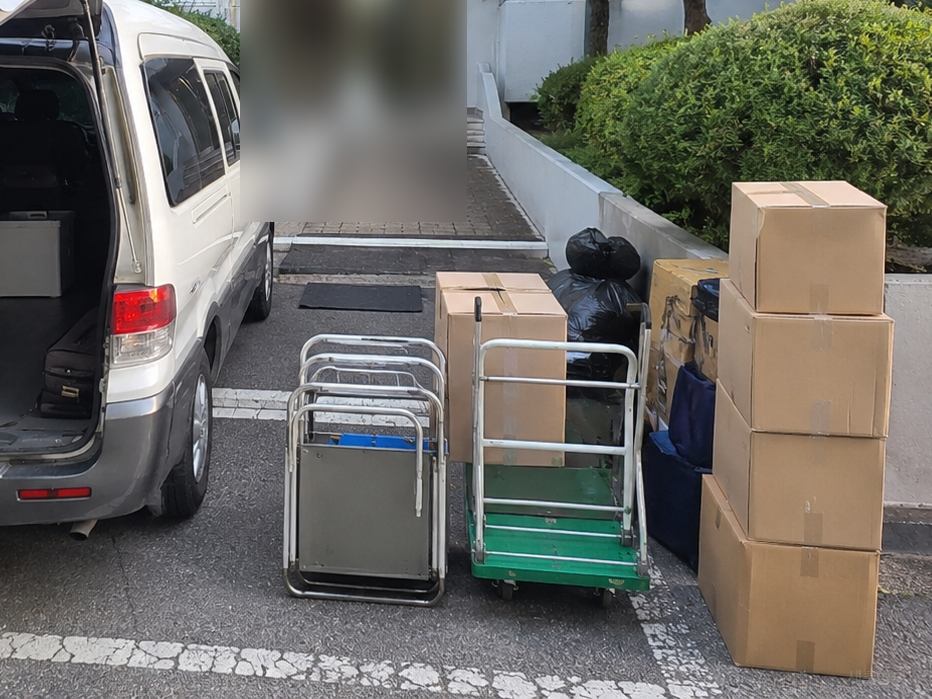 블로그 실제 반출 준비 현장 사진